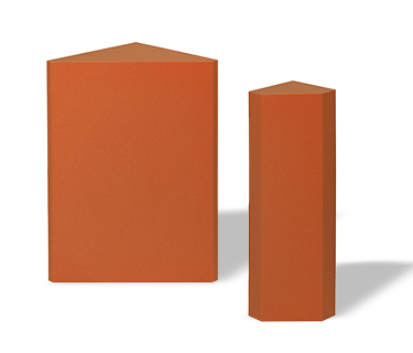 Bassabsorber/ Bassfalle SH012 Bassfallen und Bassabsorber in Orange