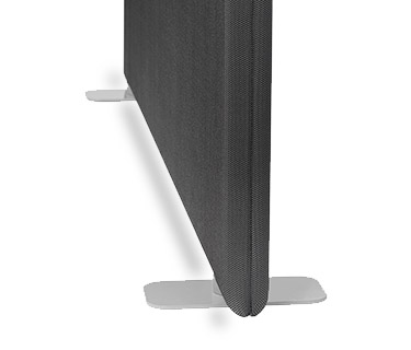Tischaufsteller VERTIGO Desk Tischtrennwand mit Stoffbezug