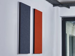 Akustikrahmen mit Designschallabsorber Akustikrahmen mit Designschallabsorber