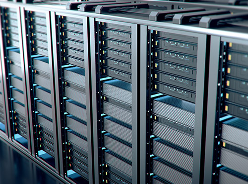 Schalldämmung im Serverraum Nachträgliche Schallisolierung: Schallabsorber an Wänden und Decken des Serverraums verringern Lärm.