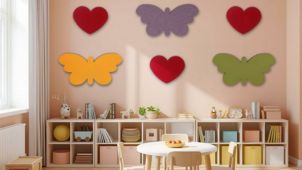 Anwendungsbilder Schallabsorber im Kinderzimmer