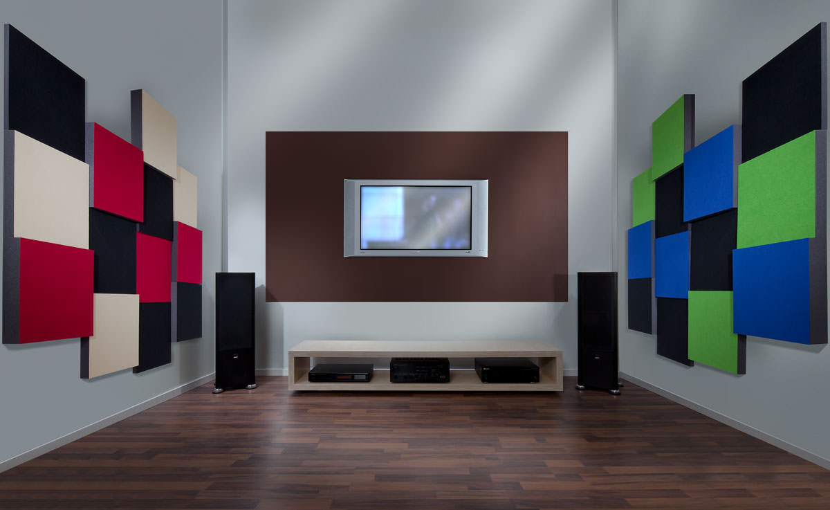 Akustik Absorber für Heimkino und HIFI-Studio hier bestellen