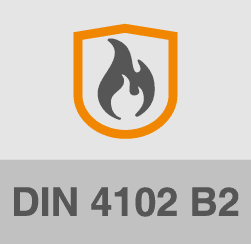 Brandklasse DIN 4102 B2