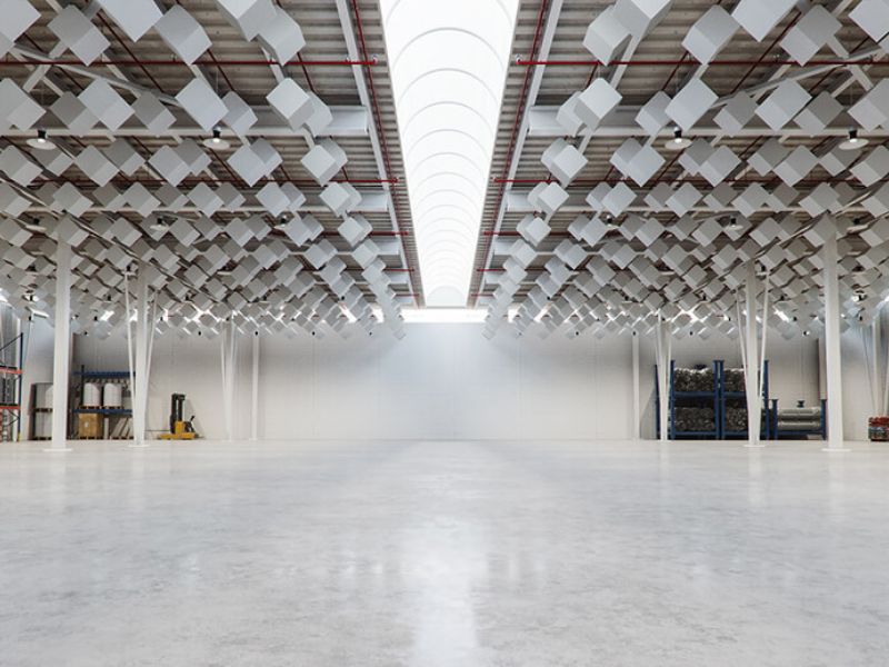 aixFOAM Schallabsorber CUBE Industry