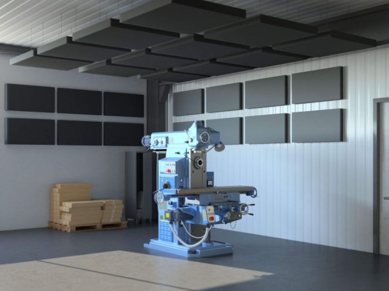 aixFOAM Schallabsorber HORIZON Industry Set