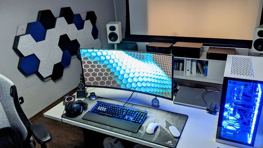 BEE als Schallschutz in einem Gaming-Zimmer