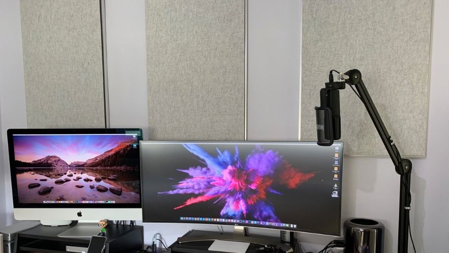 Akustikabsorber FELT in einem Streamerzimmer