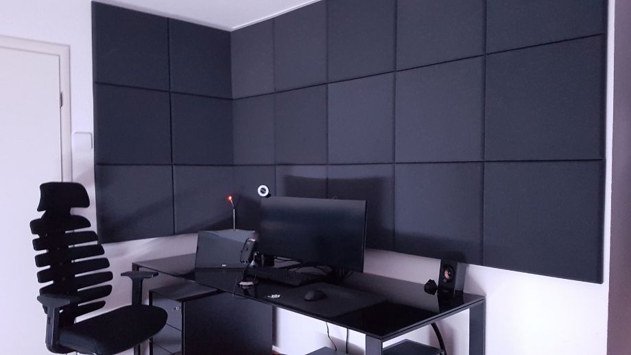 SMOOD zur Schalldämmung in einem Streamerzimmer