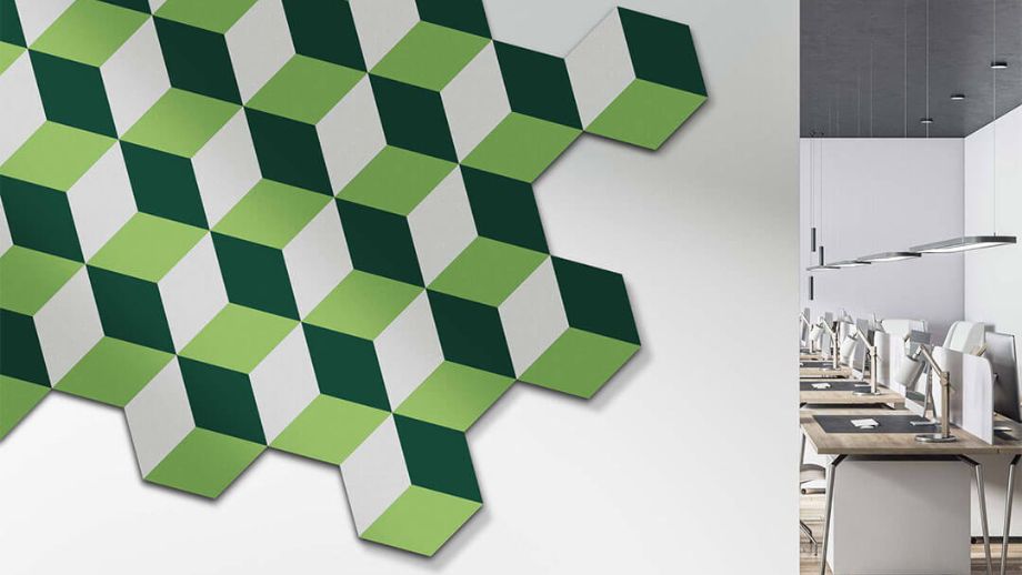 Akustik-Set zur kreativen Raumgestaltung Akustik-Set zur kreativen Raumgestaltung