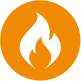 Die aixFOAM Premium Absorber sind schwer entflammbar nach Brandschutzklasse DIN 4102 B1.