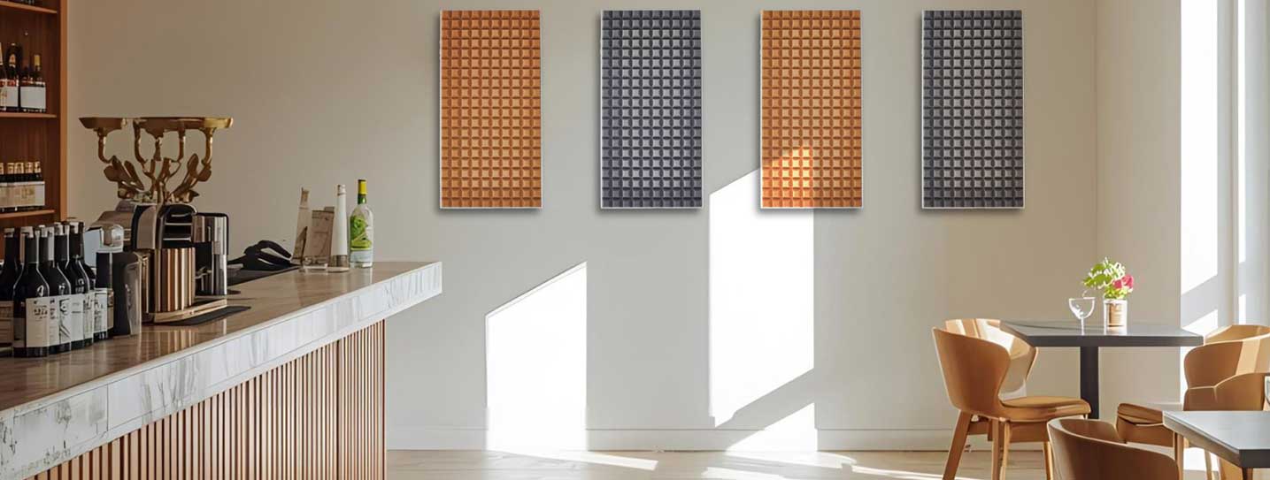 Schallabsorber im Wunschprofil MAYA