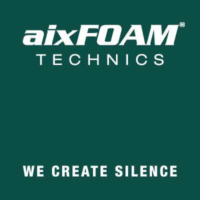 aixFOAM Technics Geräuschdämmung