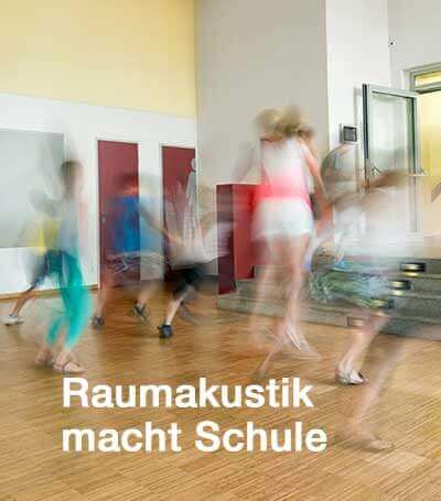 Lärmschutz in Schulen und Kindergärtem - Akustikelemente für Schallschutz