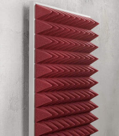 Panneaux d'absorption en mousse pyramidale GIZA