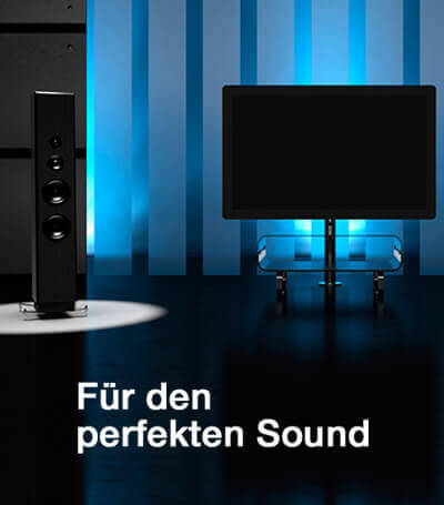 Optimaler Klang für Heimkinos, Hifi-Studios oder Musikzimmer