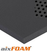 Soundproofing mat with acoustic perforation (PERFORmance)