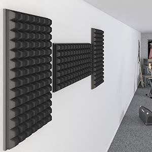 Cassette de montage élégante avec absorbeur acoustique dans le profil souhaité