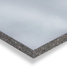 Schwerschaum mit Oberflächenkaschierung